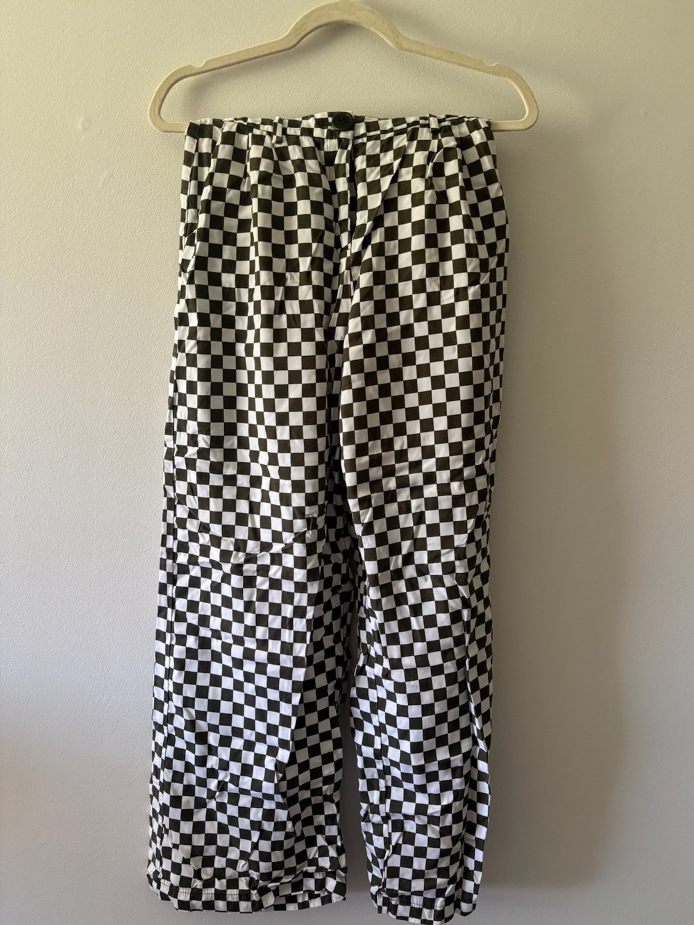 Green Checkered Pants